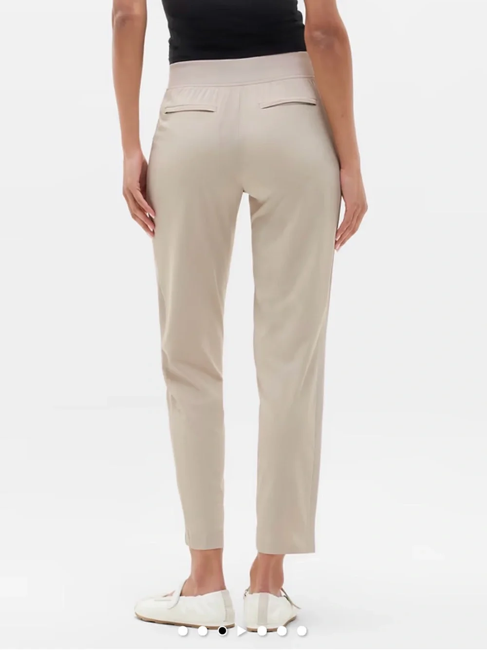 Athleta Brooklyn mid rise Ankle Pants in Abalone